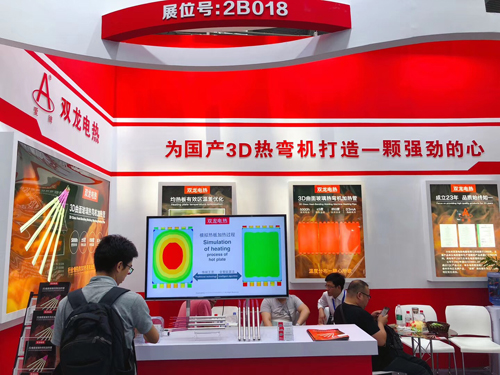 双龙公司参加深圳3D曲面玻璃展会1